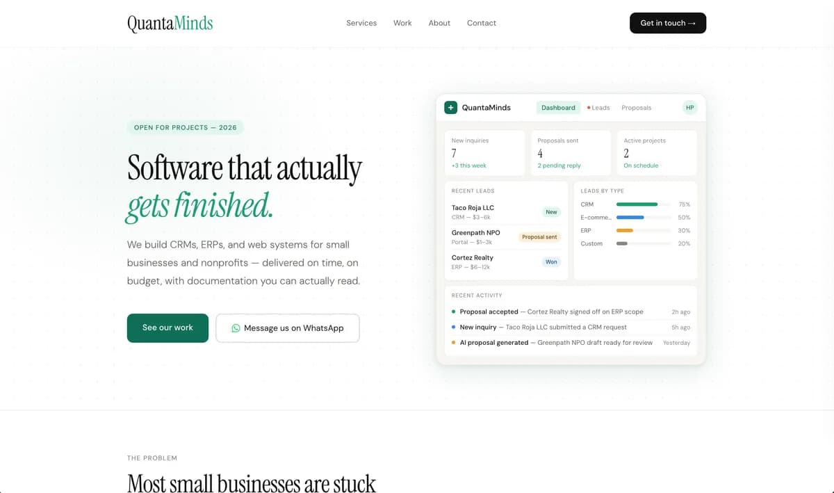 New QuantaMinds System